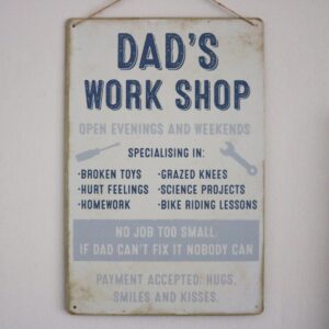 dads workshop sign 1