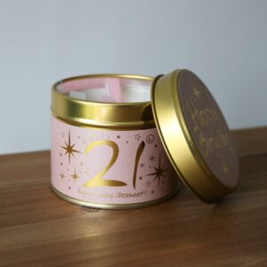 21 birthday scented candle image 1
