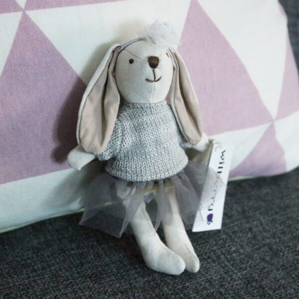 little girl rabbit in tutu 2