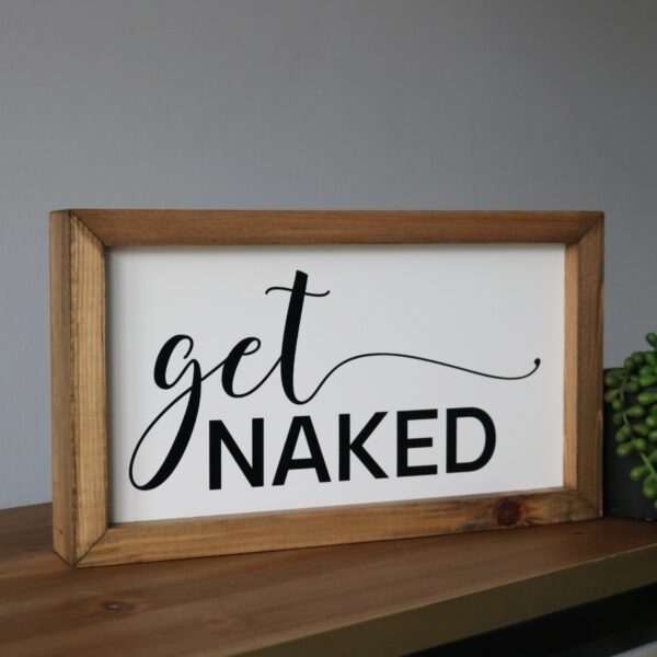 get naked sign product image