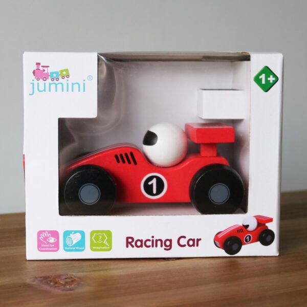 wooden racing car product image 2