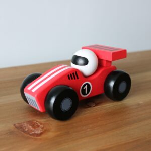 wooden racing car product image 1