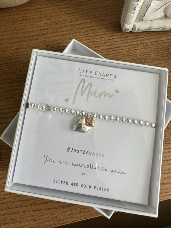 Life charms mum bracelet main image