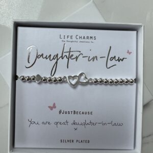 Life charms daughter in law bracelet main image