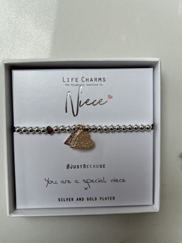 Life charms niece bracelet main image