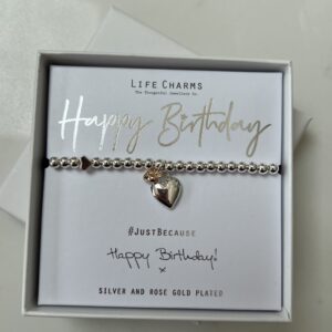 Life charms happy birthday bracelet main image