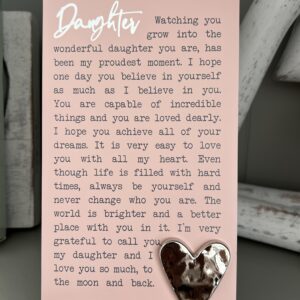 Moments daughter plaque main image