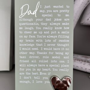 Dad plaque main image