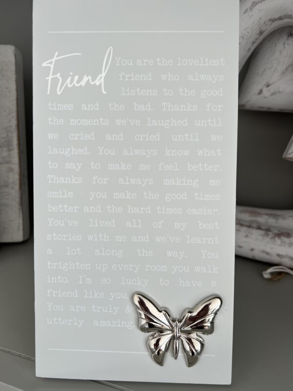 Friend plaque main image