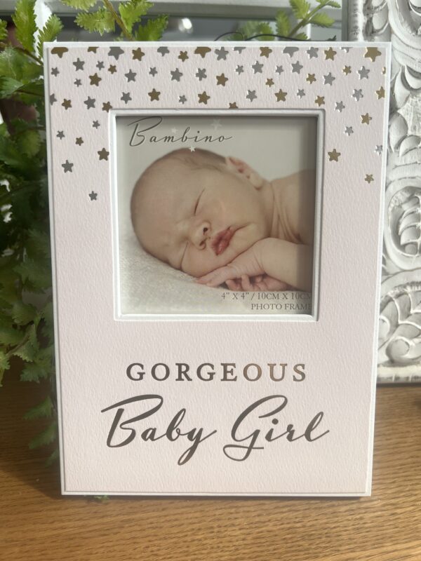 Gorgeous baby girl frame main image