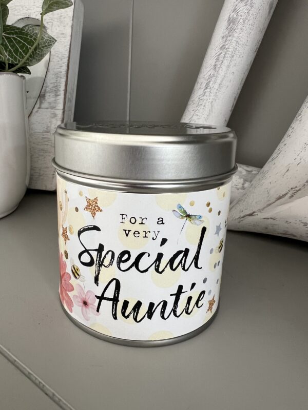 Bks auntie tin candle first pic