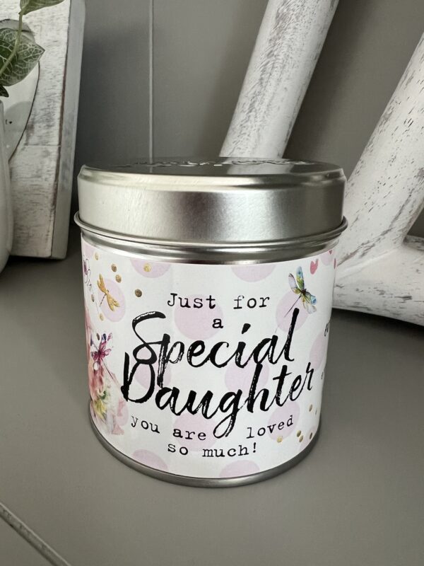 Bks Daughter candle tin first pic